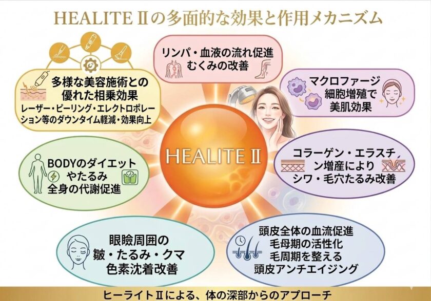 ヒーライト効果